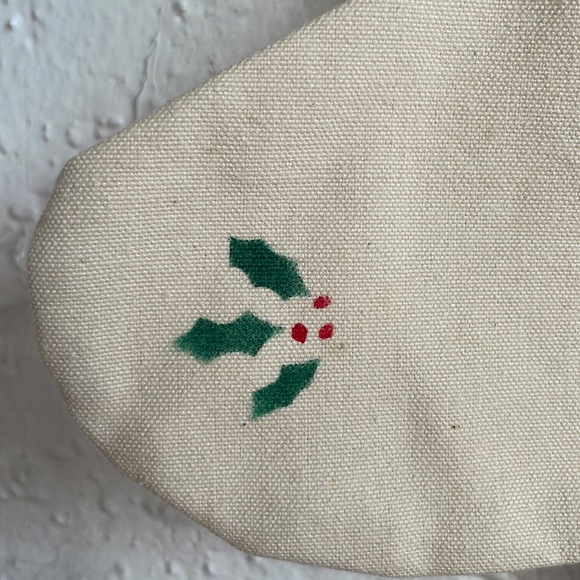 Hand Painted Santa Stocking - Picture 3 of 11